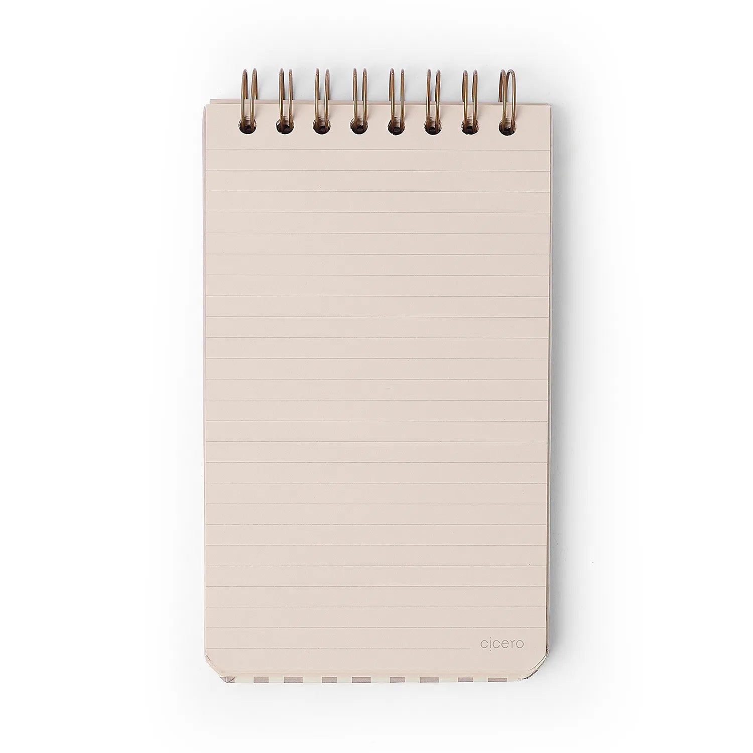 Bloco Wire-o Pautado Veredas Gelo 12x20cm 80g/m² com 80 Páginas para Anotações e Organização - Cícero