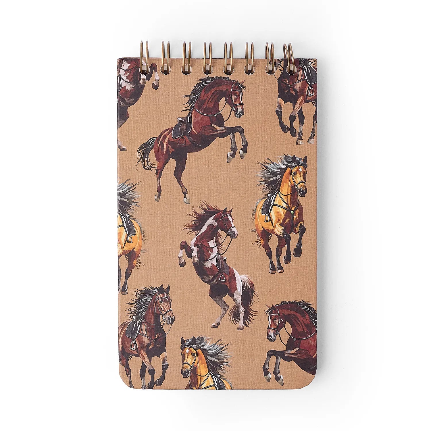 Bloco Wire-o Pautado Haras Puro Sangue 12x20cm 80g/m² com 80 Páginas para Anotações e Organização - Cícero