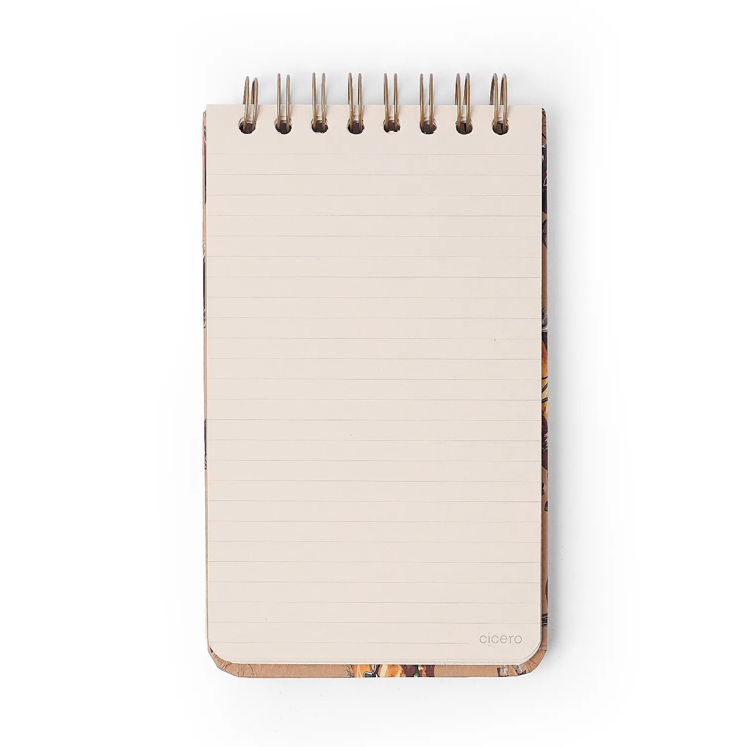 Bloco Wire-o Pautado Haras Puro Sangue 12x20cm 80g/m² com 80 Páginas para Anotações e Organização - Cícero