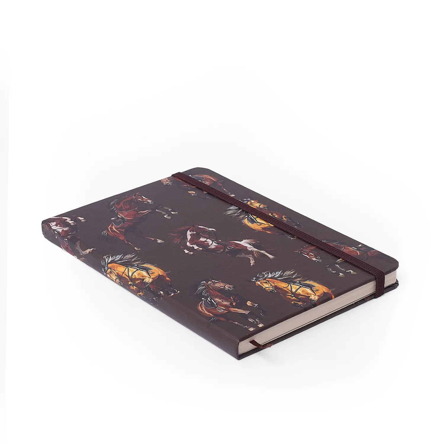Caderneta sem Pauta Haras Alazão 14x21cm 80g/m² com 160 Páginas para Desenho, Escrita e Anotações - Cícero