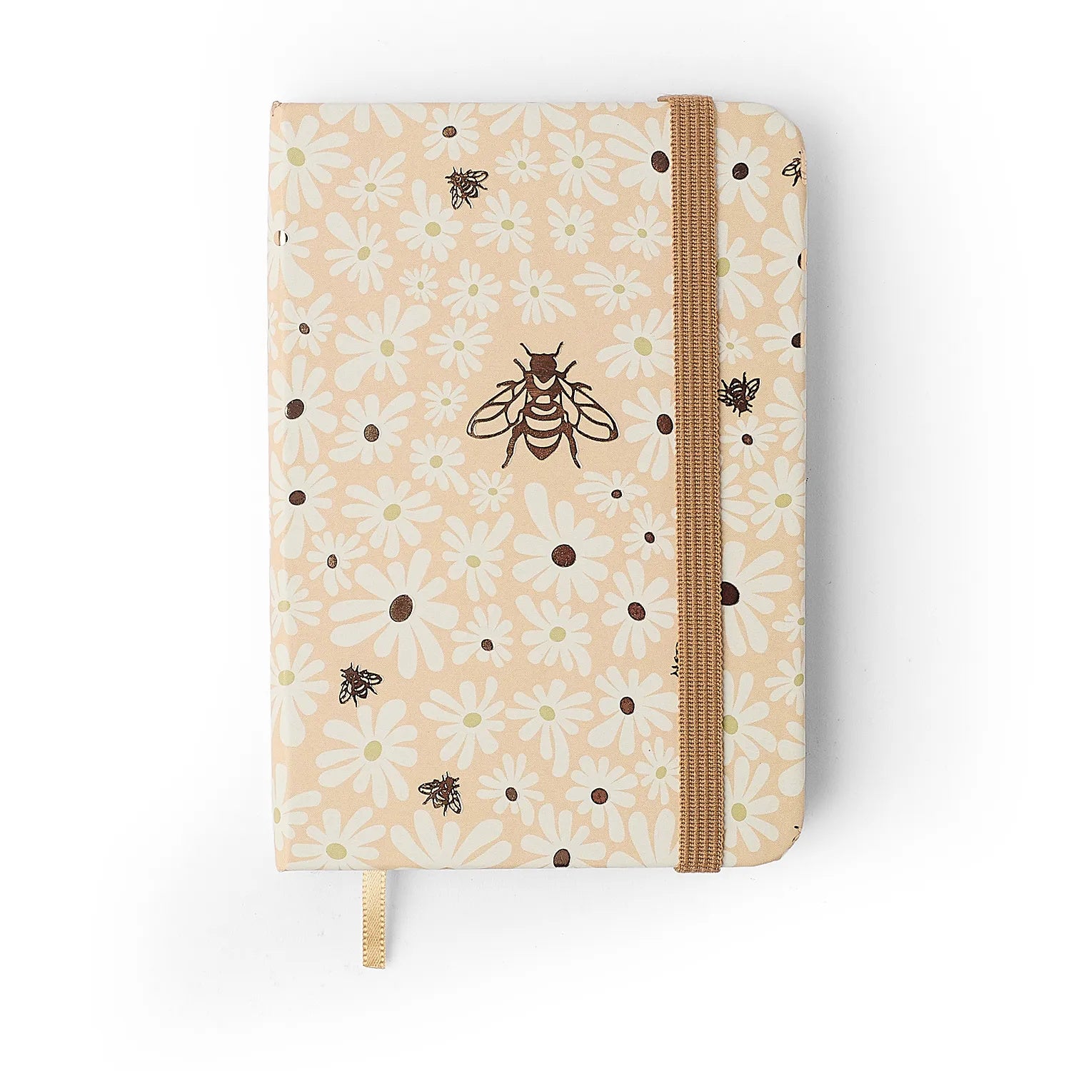 Caderneta sem Pauta Mini Bloomy Manteiga 9x13cm 80g/m² com 160 Páginas para Desenho, Escrita e Anotações - Cícero