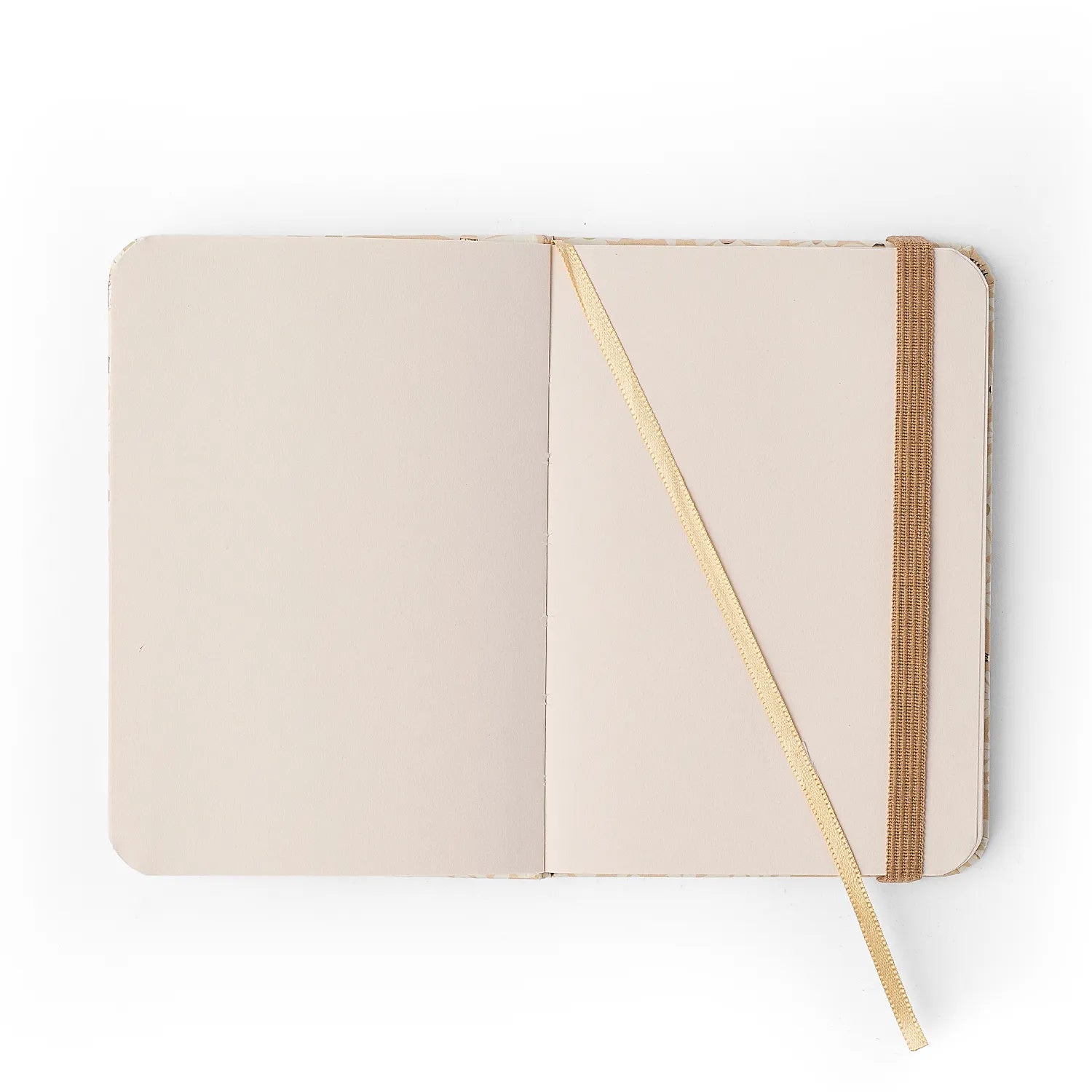 Caderneta sem Pauta Mini Bloomy Manteiga 9x13cm 80g/m² com 160 Páginas para Desenho, Escrita e Anotações - Cícero