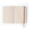 Caderneta sem Pauta Mini Bloomy Manteiga 9x13cm 80g/m² com 160 Páginas para Desenho, Escrita e Anotações - Cícero