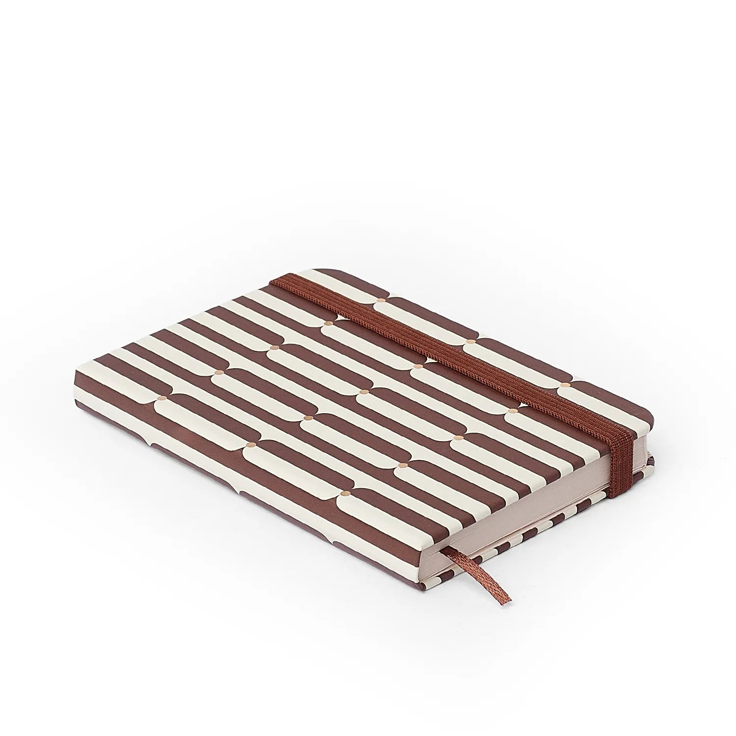 Caderneta sem Pauta Veredas Marrom 9x13cm 80g/m² com 160 Páginas para Desenho, Escrita e Anotações - Cícero