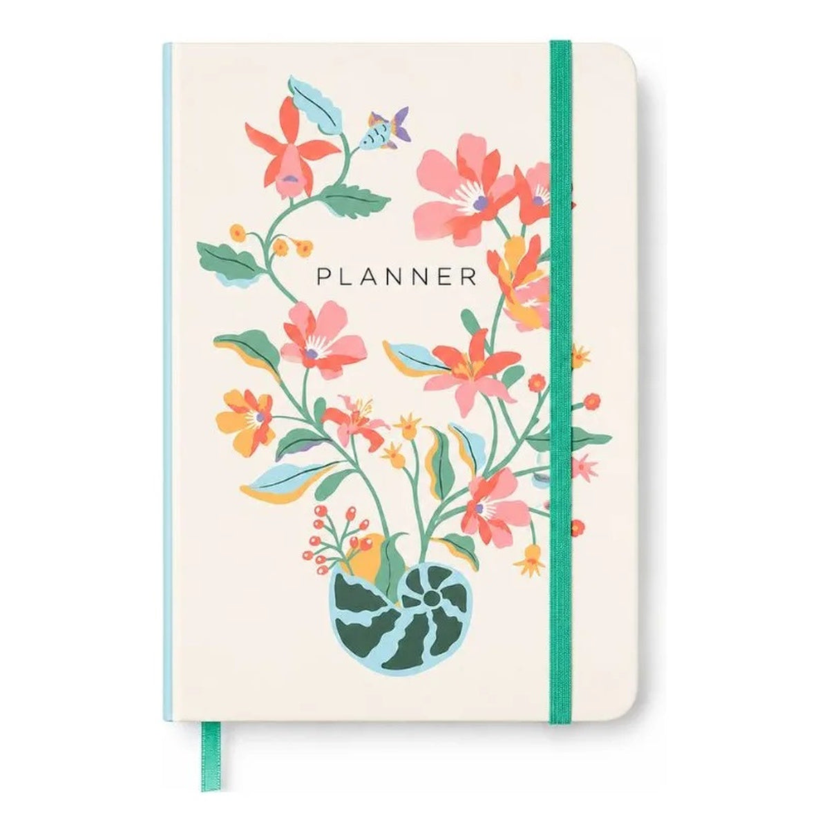Planner Permanente Caderneta Noronha Pérola do Mar 14x21cm 80g/m² com 208 Páginas para Planejamento e Organização - Cícero