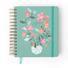 Agenda Planner Permanente Wire-o Diário Noronha Flora Marinha 17x19,5cm 80g/m² para Planejamento e Organização - Cícero