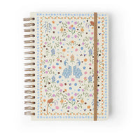 Caderno Espiral Colegial Pautado Relicário Realeza Off White 17,3x24cm 63g/m² com 160 Folhas 10 Matérias para Estudos e Anotações - Cícero