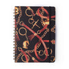 Caderno Espiral Colegial Pautado Haras Selaria Preto 17,3x24cm 75g/m² com 80 Folhas para Estudos e Anotações - Cícero