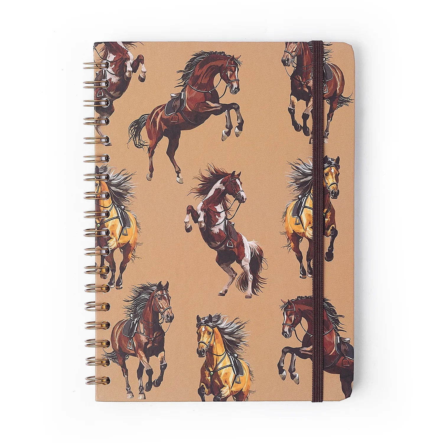 Caderno Espiral Colegial Pautado Haras Puro Sangue 17,3x24cm 75g/m² com 80 Folhas para Estudos e Anotações - Cícero