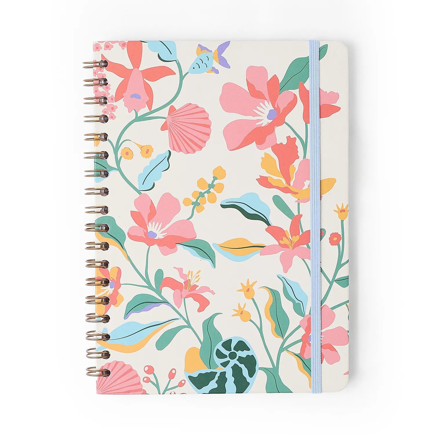 Caderno Espiral Colegial Pautado Noronha Atalaia 17,3x24cm 75g/m² com 80 Folhas para Estudos e Anotações - Cícero
