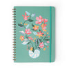 Caderno Espiral Universitário Pautado Noronha Flora Marinha 20x28cm 63g/m² com 160 Folhas 10 Matérias para Estudos e Anotações - Cícero