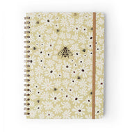 Caderno Espiral Universitário Pautado Melissa Mini Bloomy Pistache 20x28cm 63g/m² com 160 Folhas 10 Matérias para Estudos e Anotações - Cícero
