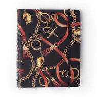 Caderno Organizador Pautado e Pontado Haras Selaria Preto 17x24cm 90g/m² com 90 Folhas para Estudos, Projetos e Organização - Cícero
