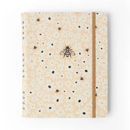 Caderno Organizador Pautado e Pontado Melissa Mini Bloomy Manteiga 17x24cm 90g/m² com 90 Folhas para Estudos, Projetos e Organização - Cícero