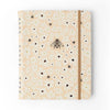 Caderno Organizador Pautado e Pontado Melissa Mini Bloomy Manteiga 17x24cm 90g/m² com 90 Folhas para Estudos, Projetos e Organização - Cícero