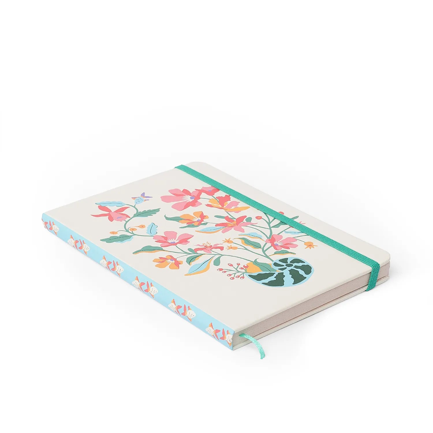 Caderneta Pontada Noronha Pérola do Mar 14x21cm 80g/m² com 160 Páginas para Bullet Journal e Organização - Cícero