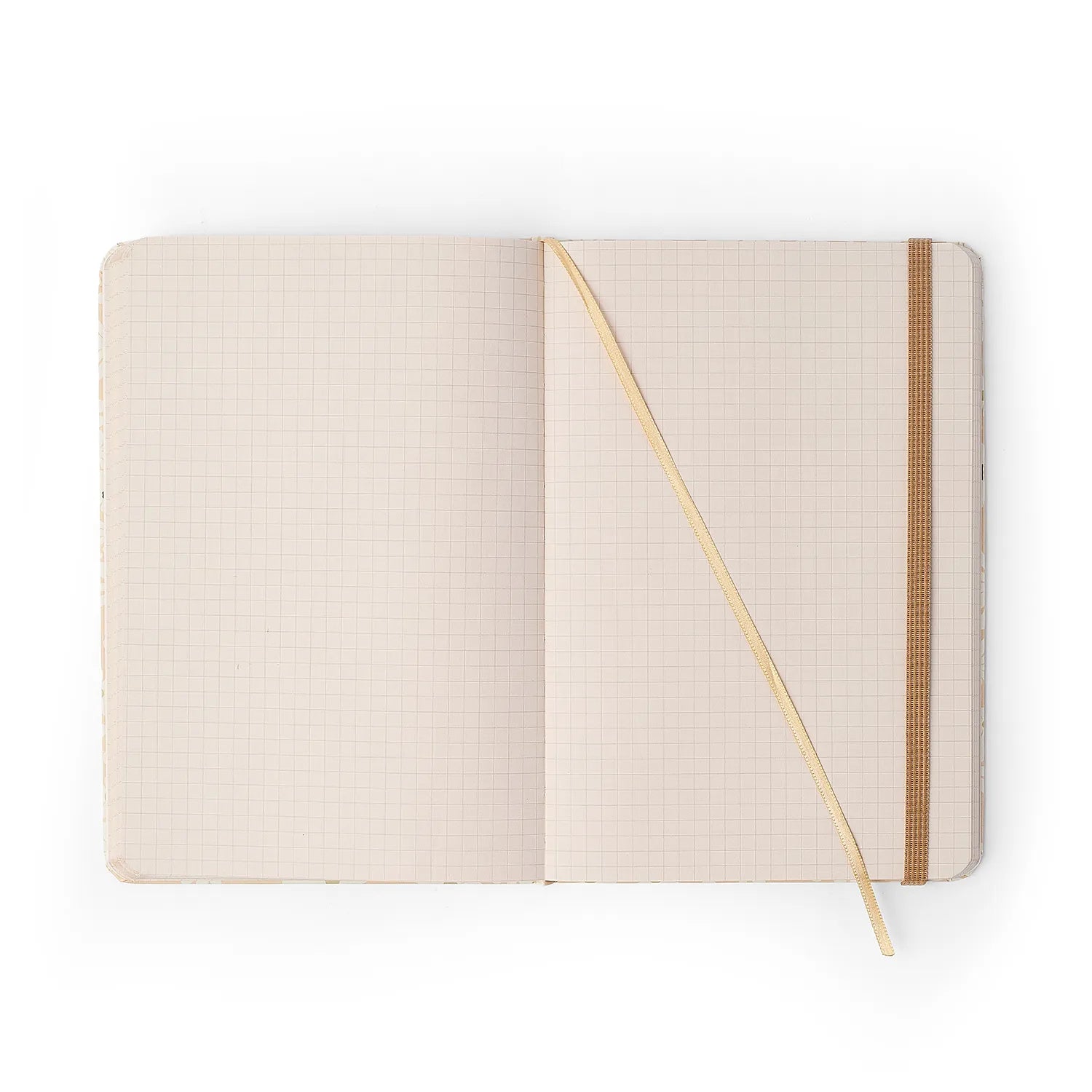 Caderneta Quadriculada Melissa Mini Bloomy Manteiga 14x21cm 80g/m² com 160 Páginas para Anotações e Organização - Cícero