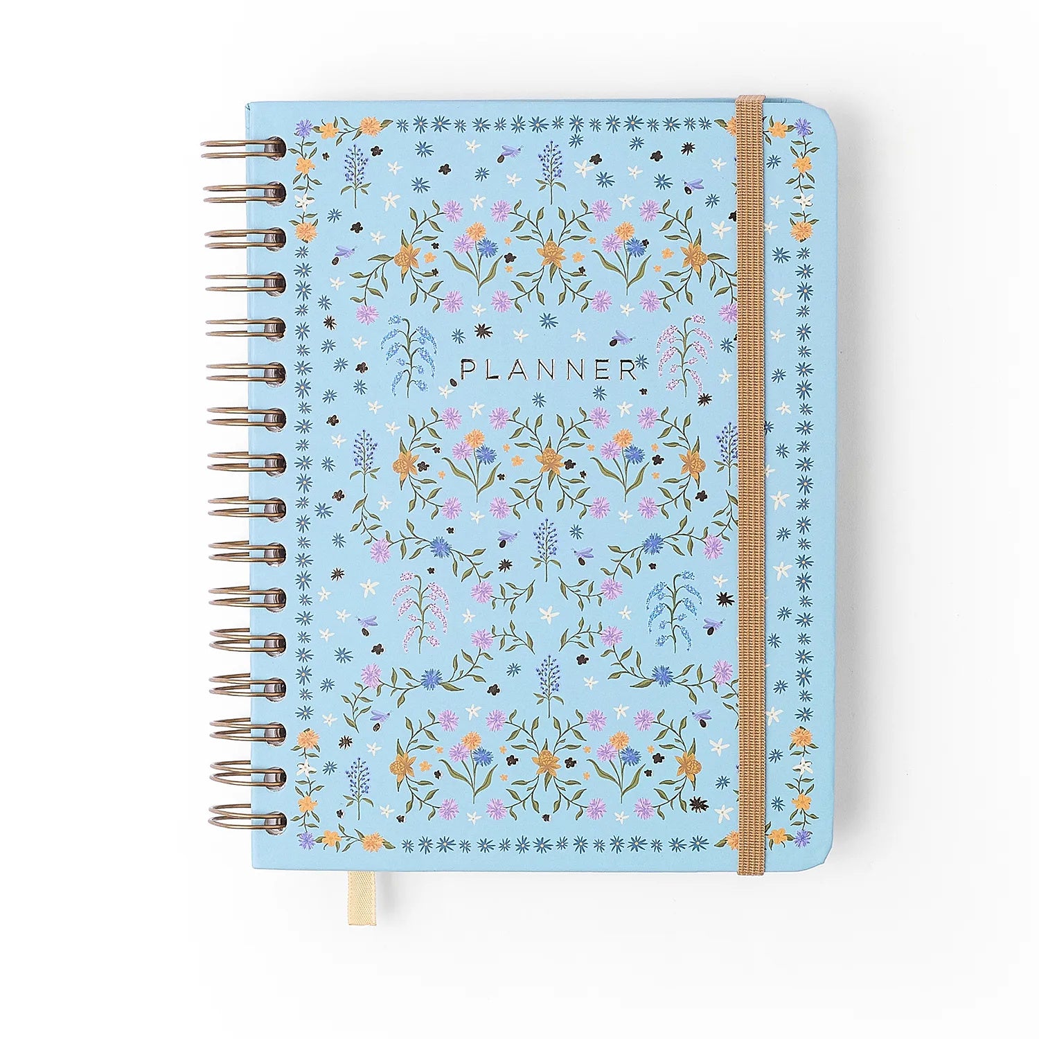 Planner Permanente Semanal Notas Wire-o Relicário Botânica A5 80g/m² para Planejamento e Organização - Cícero