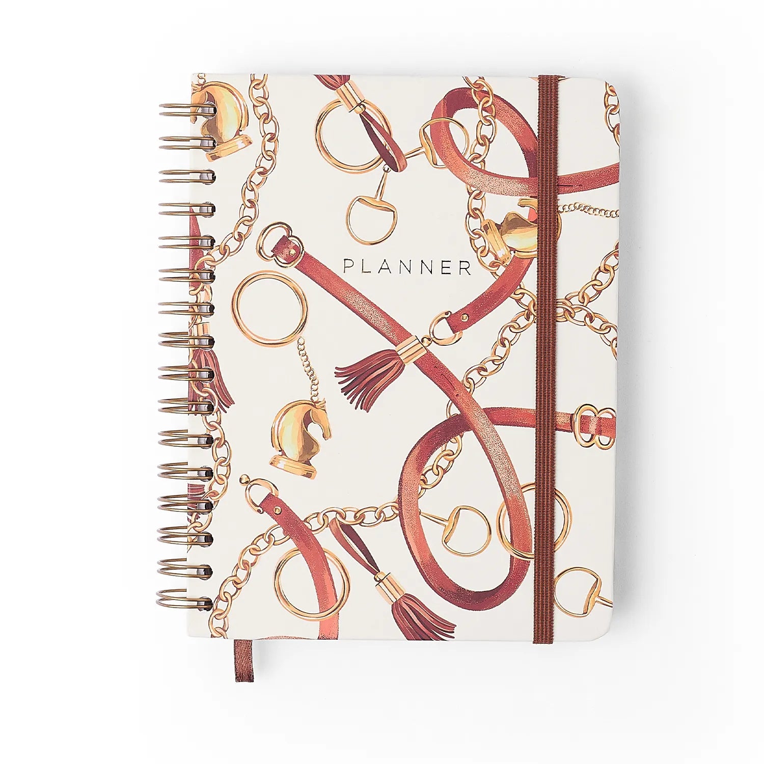 Planner Permanente Semanal Notas Wire-o Haras Selaria Off White A5 80g/m² para Planejamento e Organização - Cícero