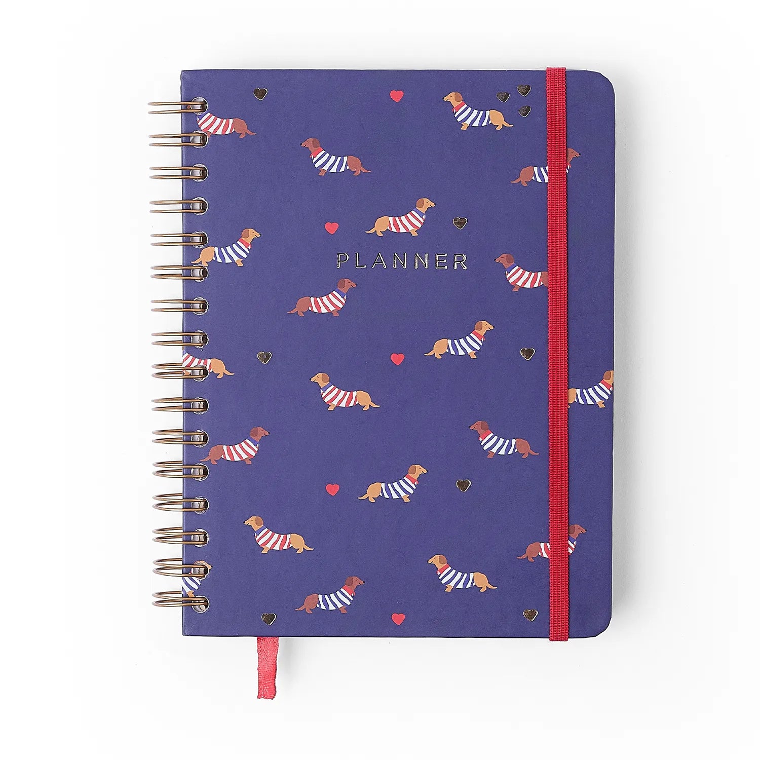 Planner Permanente Semanal Notas Wire-o Petit Amor A5 80g/m² para Planejamento e Organização - Cícero