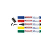 Estojo com 5 Canetas para Tecido 4500 Cores Básicas 2-3mm para Personalização E-4500-5-999 - Edding