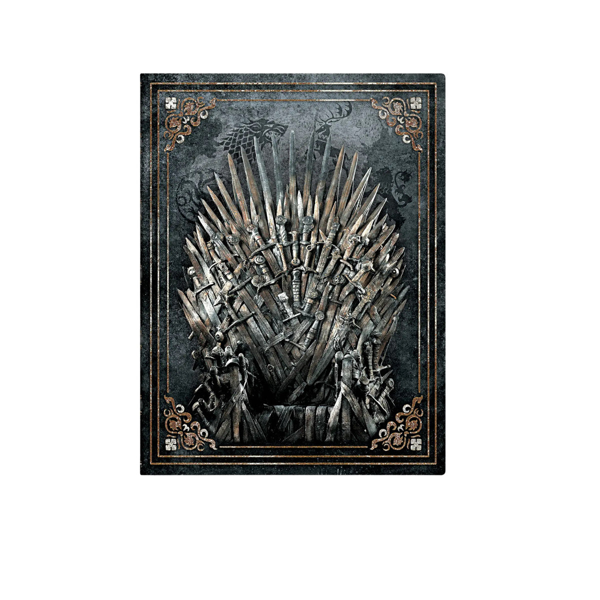 Caderno Paperblanks Ultra Pautado Capa Dura 120g/m² 17,5x23cm 144 Páginas For The Throne Game Of Thrones - Paperblanks