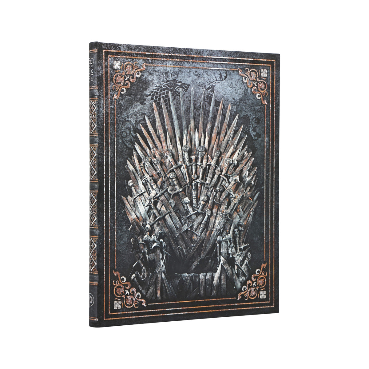Caderno Paperblanks Ultra Pautado Capa Dura 120g/m² 17,5x23cm 144 Páginas For The Throne Game Of Thrones - Paperblanks