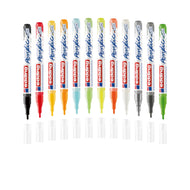 Marcador Acrílico Permanente 5300 Ponta Fina 1-2mm para Detalhes em Tela e Madeira - Edding