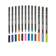 Caneta Pincel para Porcelana 4200 Ponta Flexível 1-4mm para Cerâmica e Vidro - Edding