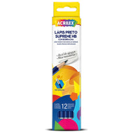 Lapis Grafite Acrilex Hb Sumpreme com Borracha