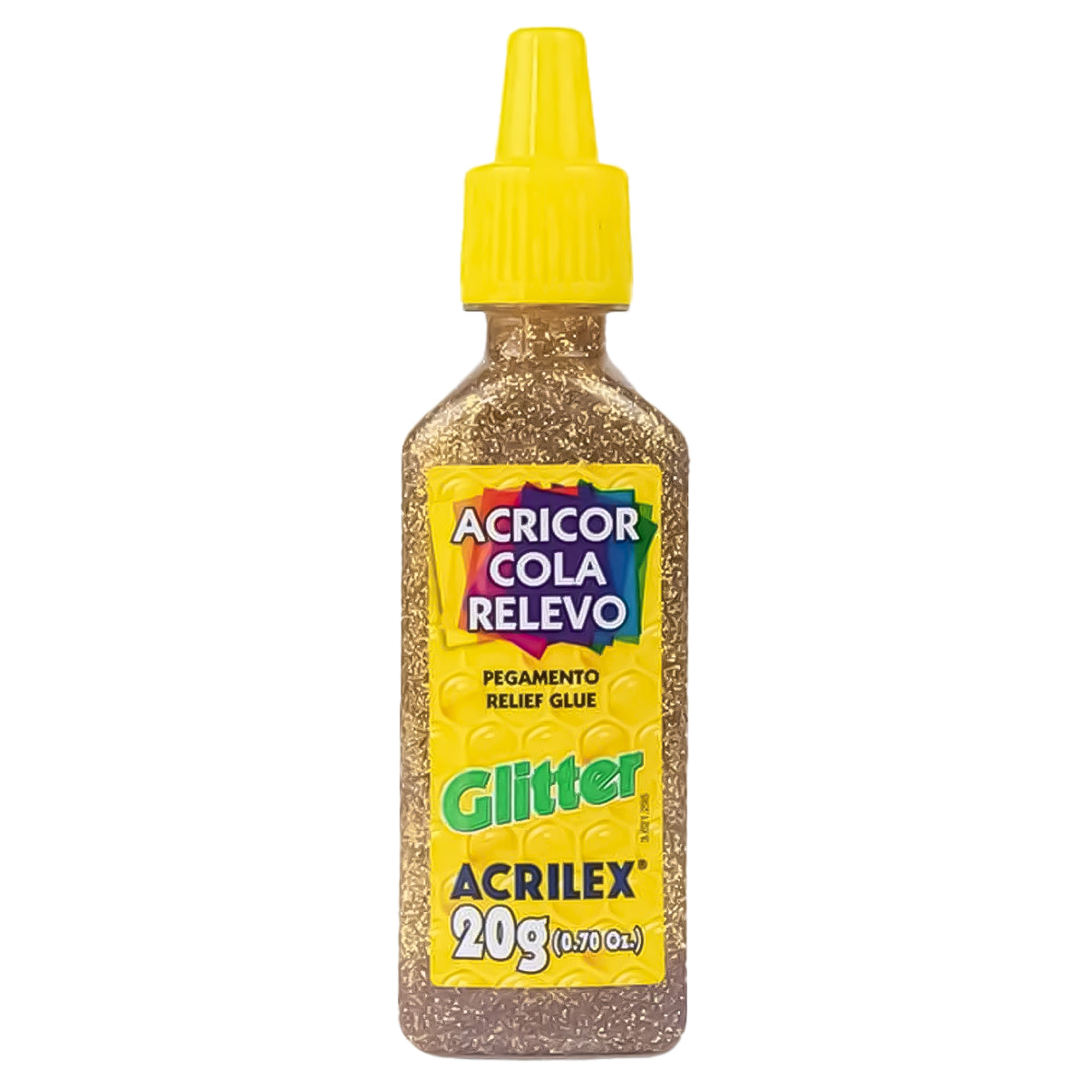 Cola Acricor Relevo Acrilex 20gr Glitter