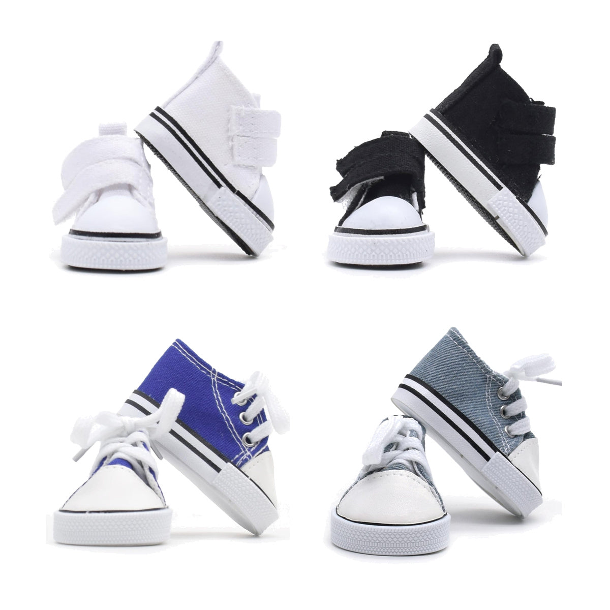 Par de Sapatos para Amigurumi e Bonecos Artesanais - Círculo