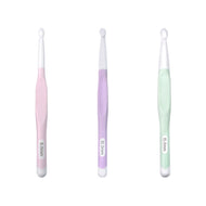 Agulha de Crochê Soft Plus Emborrachada 17,5cm para Artesanato - Círculo