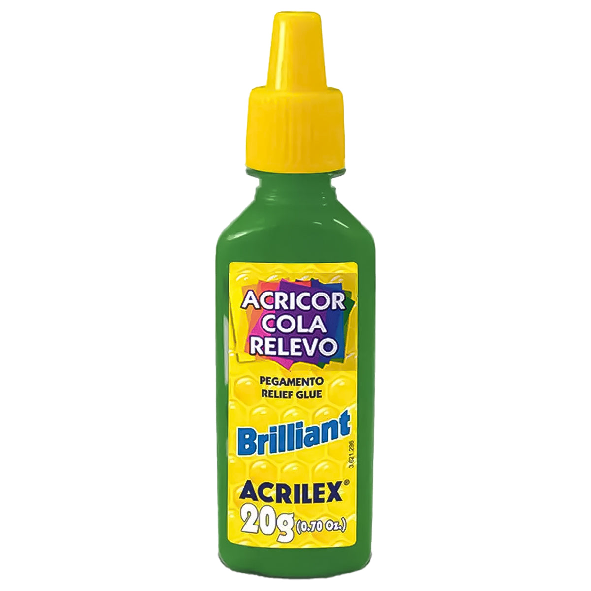 Cola Acricor Relevo Acrilex 20gr Brilhante
