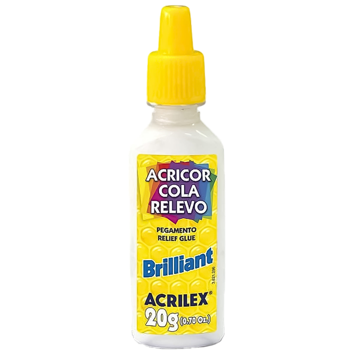Cola Acricor Relevo Acrilex 20gr Brilhante