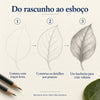 Caderno Handbook sem Pauta 14x21cm 160 Páginas Lagoa de Lírios - Folk Books