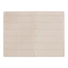 Planner Semanal Atemporal Pontilhado 13,5x20cm 12 Meses Clematites Brancas - Folk Books