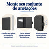 Midori Singular de Bolso 10x14cm com 1 Journal Preto - Folk Books
