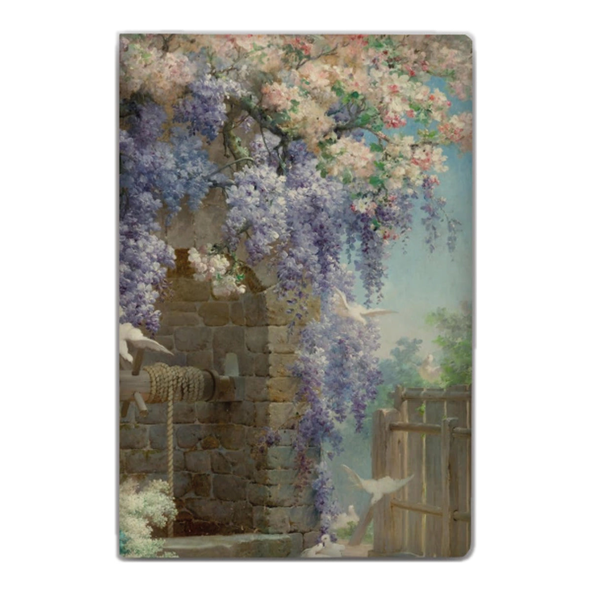 Caderno Journal de Bolso sem Pauta 9x13,5cm 64 Páginas Primavera - Folk Books