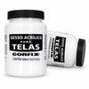 Kit 2 Gessos Acrílicos Corfix 500ml para Preparo de Tela