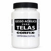 Kit 2 Gessos Acrílicos Corfix 500ml para Preparo de Tela