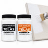 Kit Preparo de Tela Corfix Base Acrílica 500ml + Gesso Acrílico 500ml