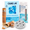 Kit Aquarela Sinoart 12 Cores Canson A3 12 Pincéis e Godê