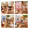 Kit 4 Ursinhos Amigurumi Soft Círculo para Crochê