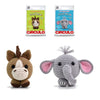 Kit 2 Amigurumis Cavalo Tom Elefante Otto Círculo