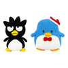 Kit 2 Amigurumis Badtz-maru Tuxedo Sam Sanrio Círculo