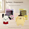 Kit 2 Amigurumis Pochacco Pompompurin Sanrio Círculo