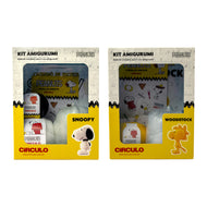 Kit 2 Amigurumis Snoopy Woodstock Peanuts Círculo