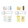 Kit 2 Amigurumis Cinnamoroll Pompompurin Círculo