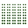 Kit 40 Pares de Olhos Amigurumi Verdes 8, 10, 12 e 14mm